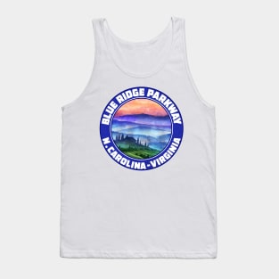 Blue Ridge Parkway North Carolina Tennessee Shenandoah Great Smoky Mountains National Park Tank Top